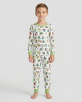 Jobs Alphabet Bamboo Two Piece Long Sleeve Pajama Set