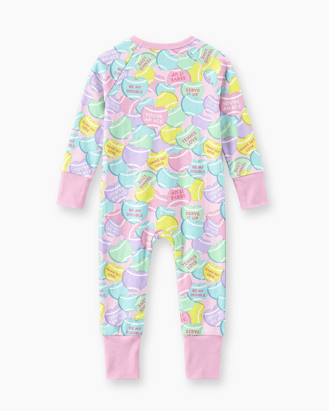 Tennis Candy Family Matching Bamboo Convertible Zippy