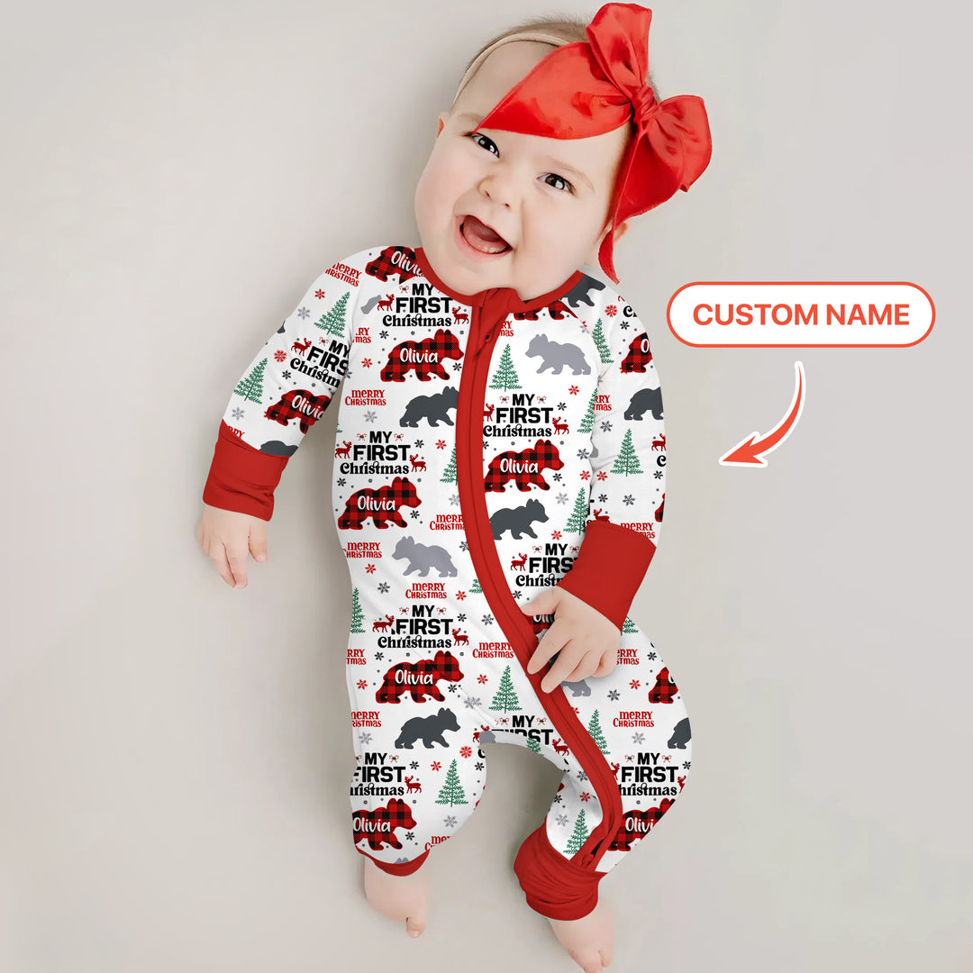 Gerippte Babykleidung mit individuellem Foto - Weich &amp; Skizzenhaft