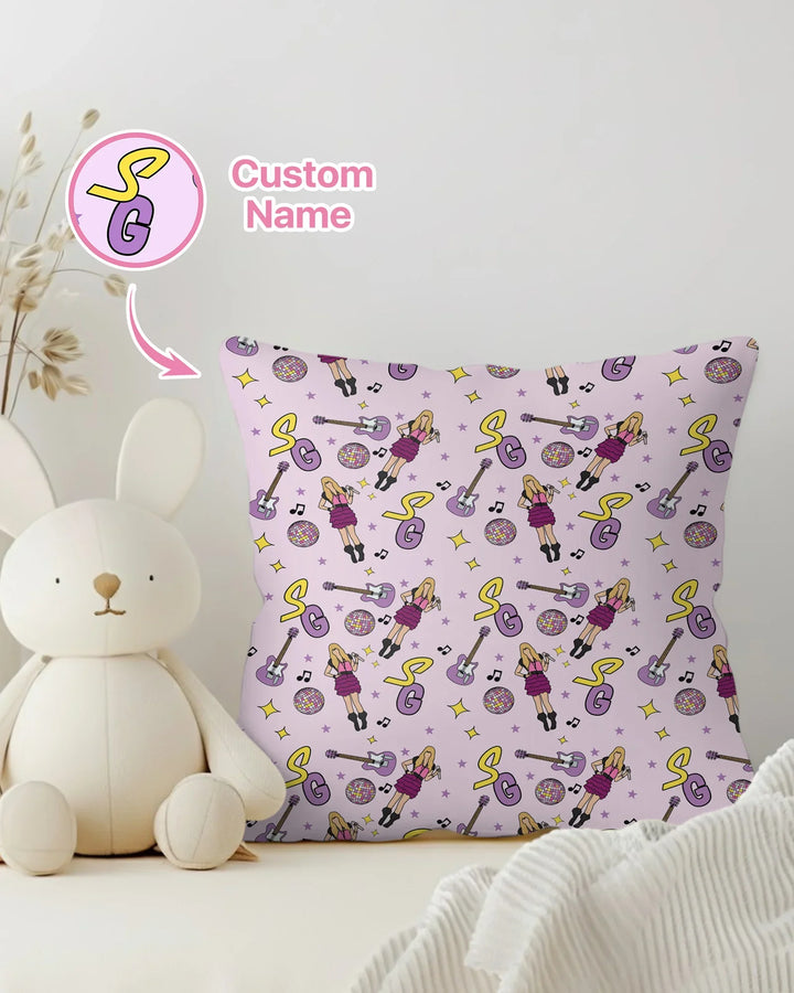 Custom Name Mini Rockstar Pillow Case