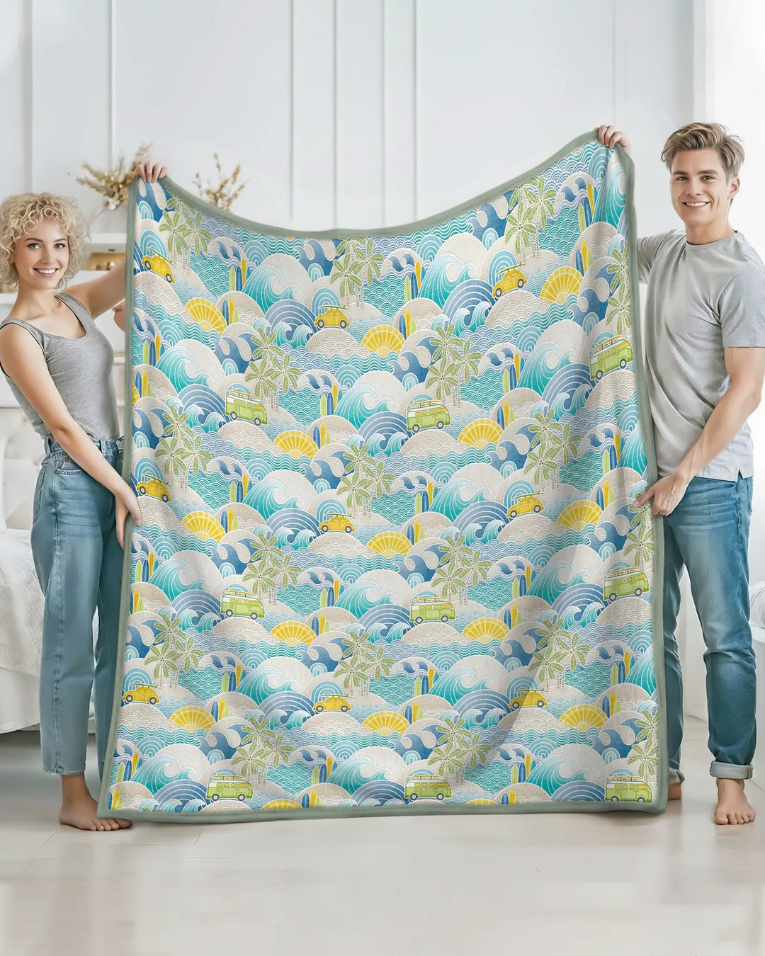 Vorlage Quilt Decke