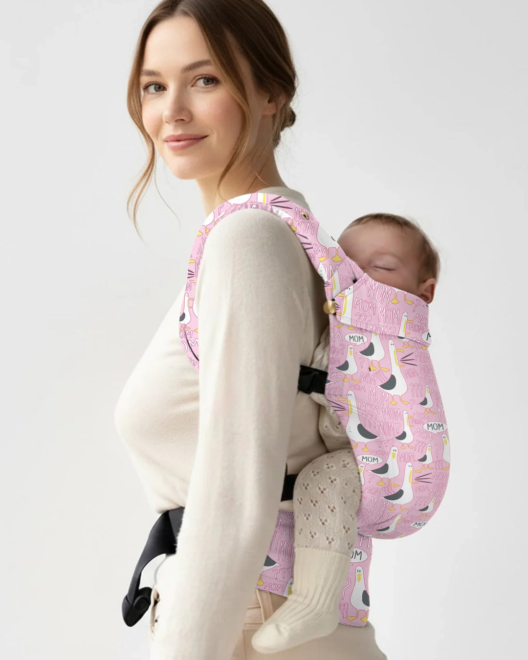Funny Seagull MOM Baby Carrier