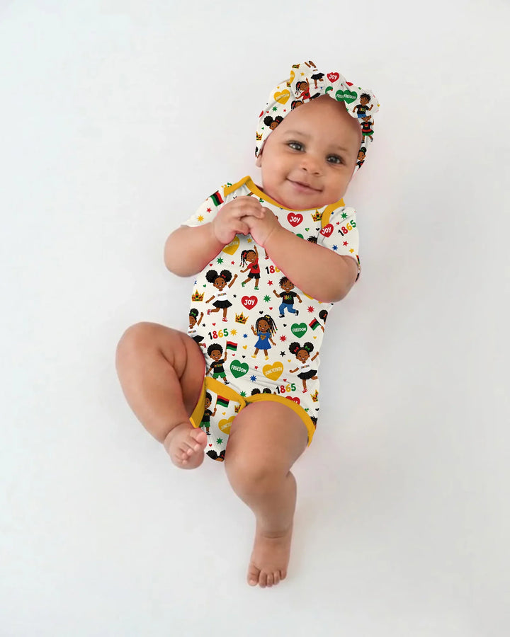 Celebrate Juneteenth Freedom Bamboo Bodysuit