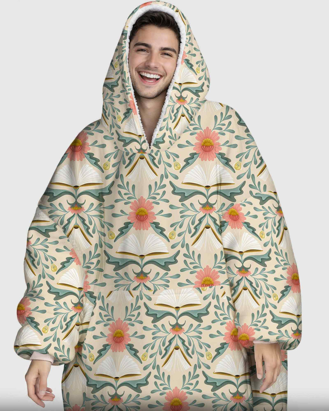 Blooming Stories Bamboo Blanket Hoodie