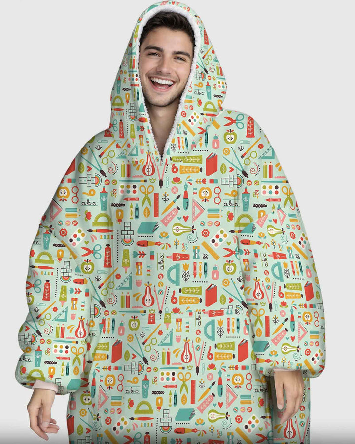 Creative Classroom Bamboo Blanket Hoodie