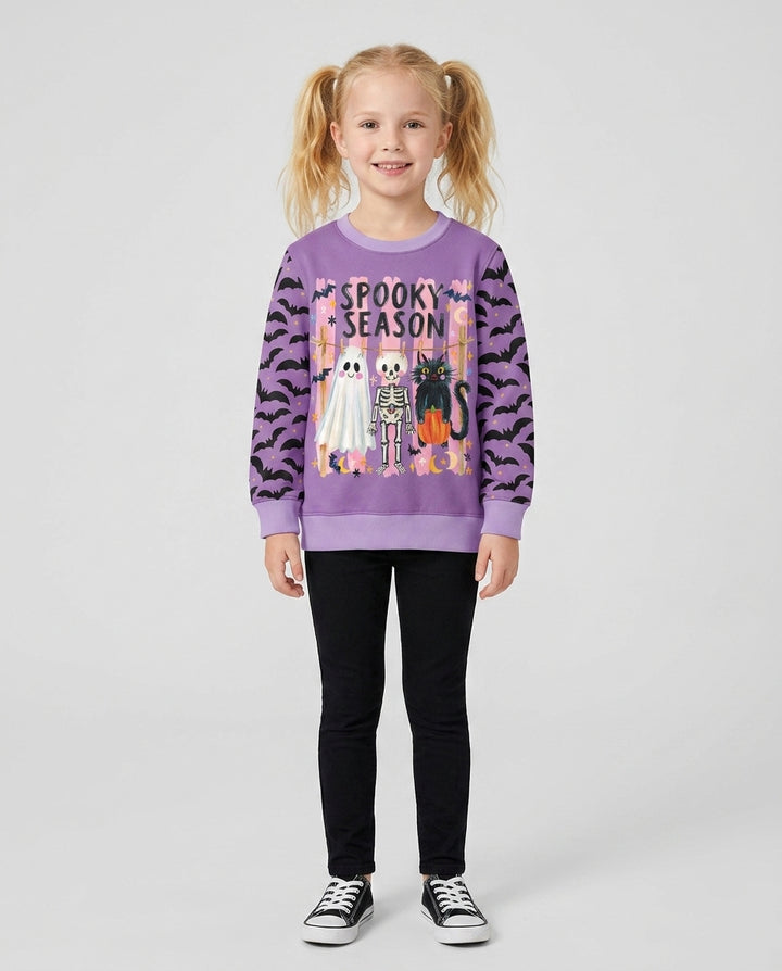Sweatshirt mit Rundhalsausschnitt aus Bambusfaser