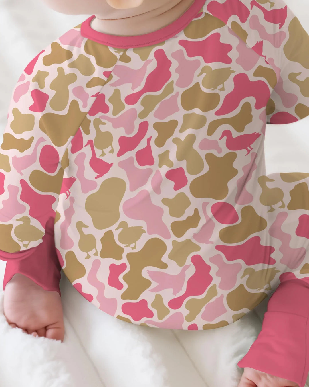 Mallard Duck Hunting Camouflage Bamboo Convertible Zippy