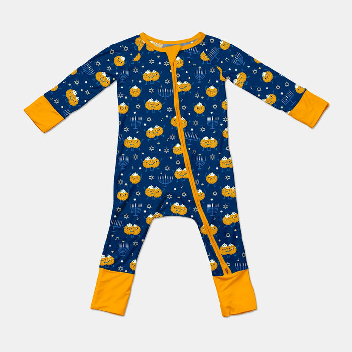 Hanukkah Latke Family Matching Convertible Zippy