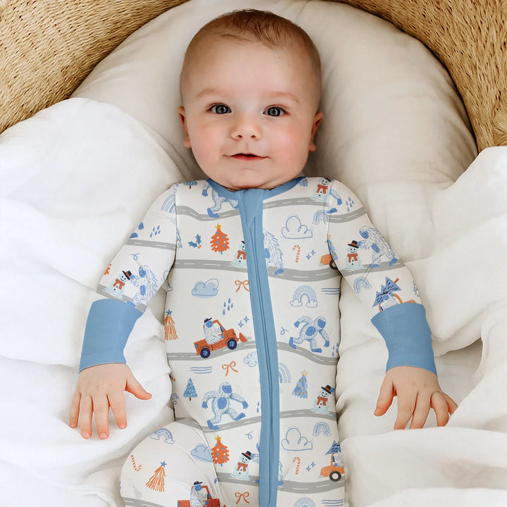 Gerippte Babykleidung mit individuellem Foto - Weich &amp; Skizzenhaft