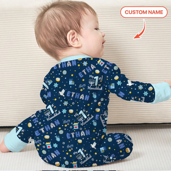 Gerippte Babykleidung mit individuellem Foto - Weich &amp; Skizzenhaft