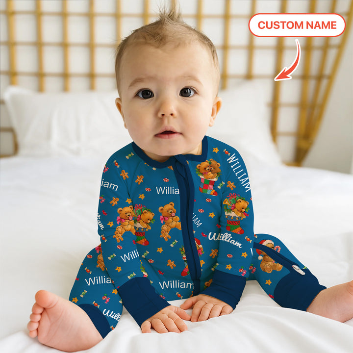 Gerippte Babykleidung mit individuellem Foto - Weich &amp; Skizzenhaft