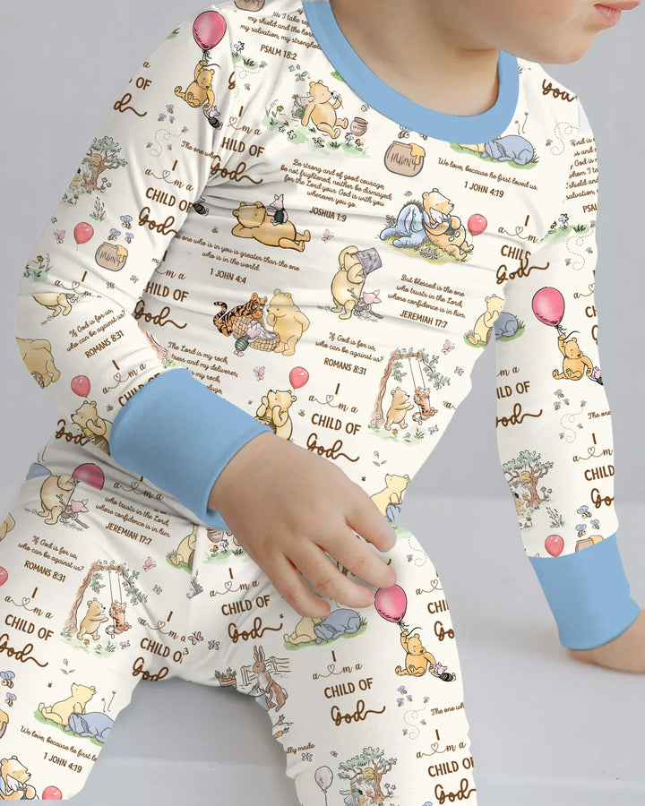 Child of God Whimsy Woodland Two Piece Long Sleeve Pajama Set