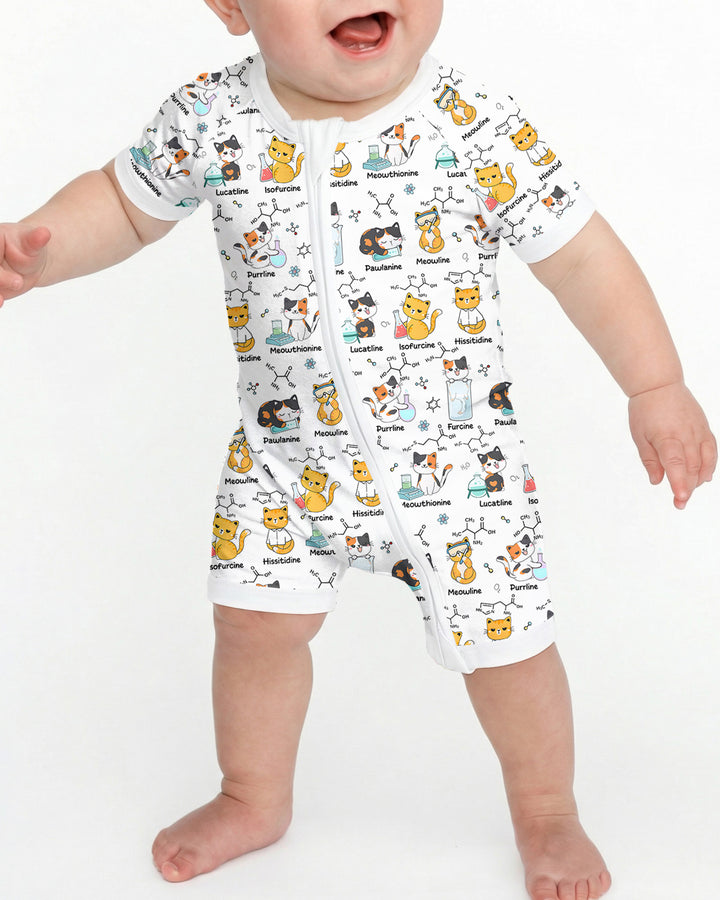 Biochemistry Cat  Bamboo Shorty Zippy