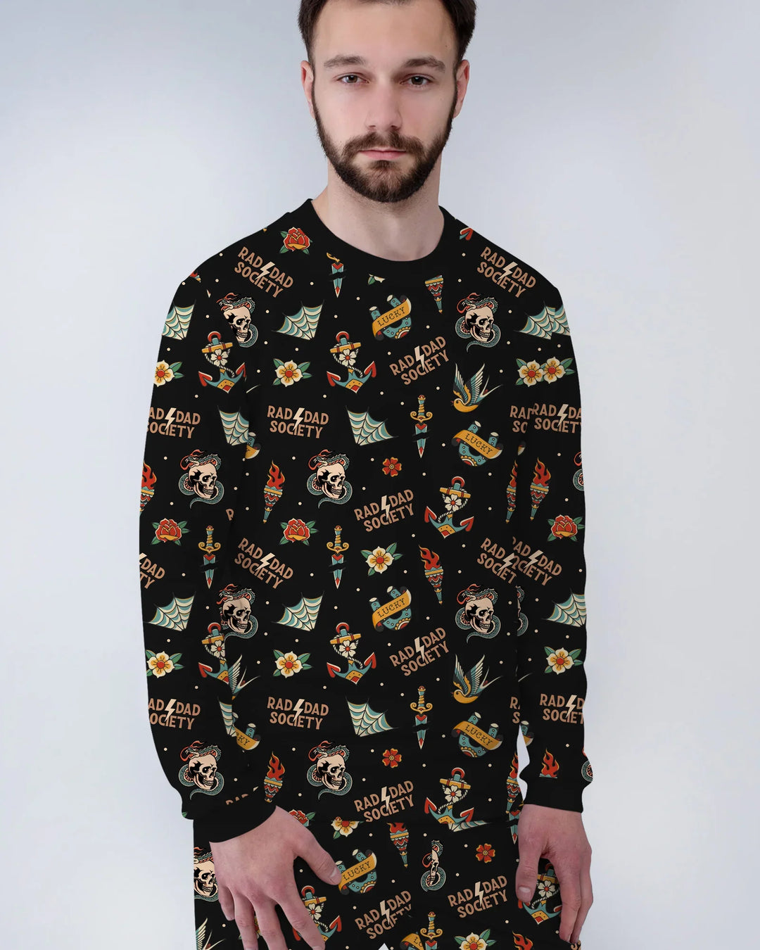 Vorlage Herren-Pyjama-Set