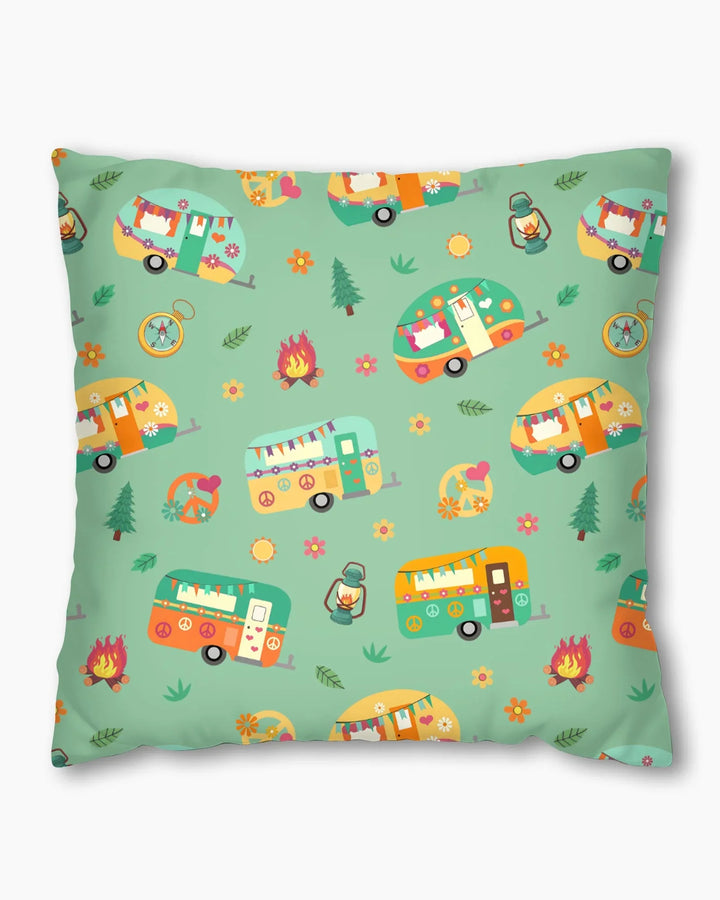 Happy Little Camper Bamboo Pillow Case