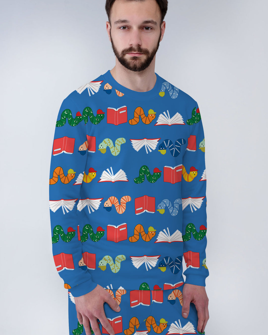 Bookworm Family Matching Bamboo Men's Pajama Set