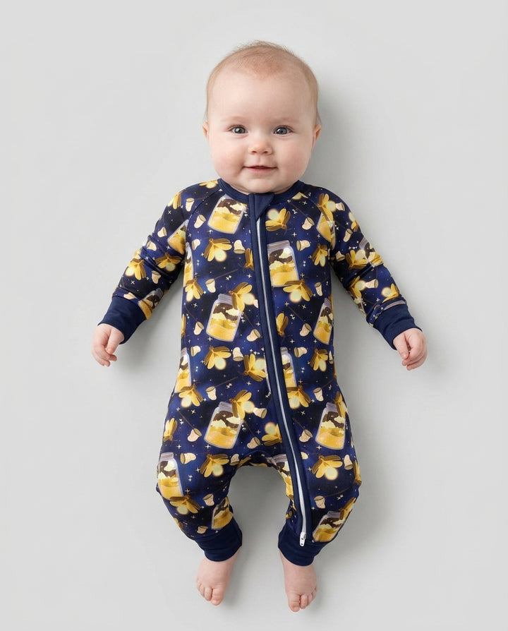 Starry Firefly Magic Family Matching Bamboo Convertible Zippy