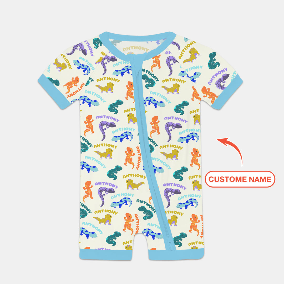 Custom Name Little Salamander Shorty Zippy