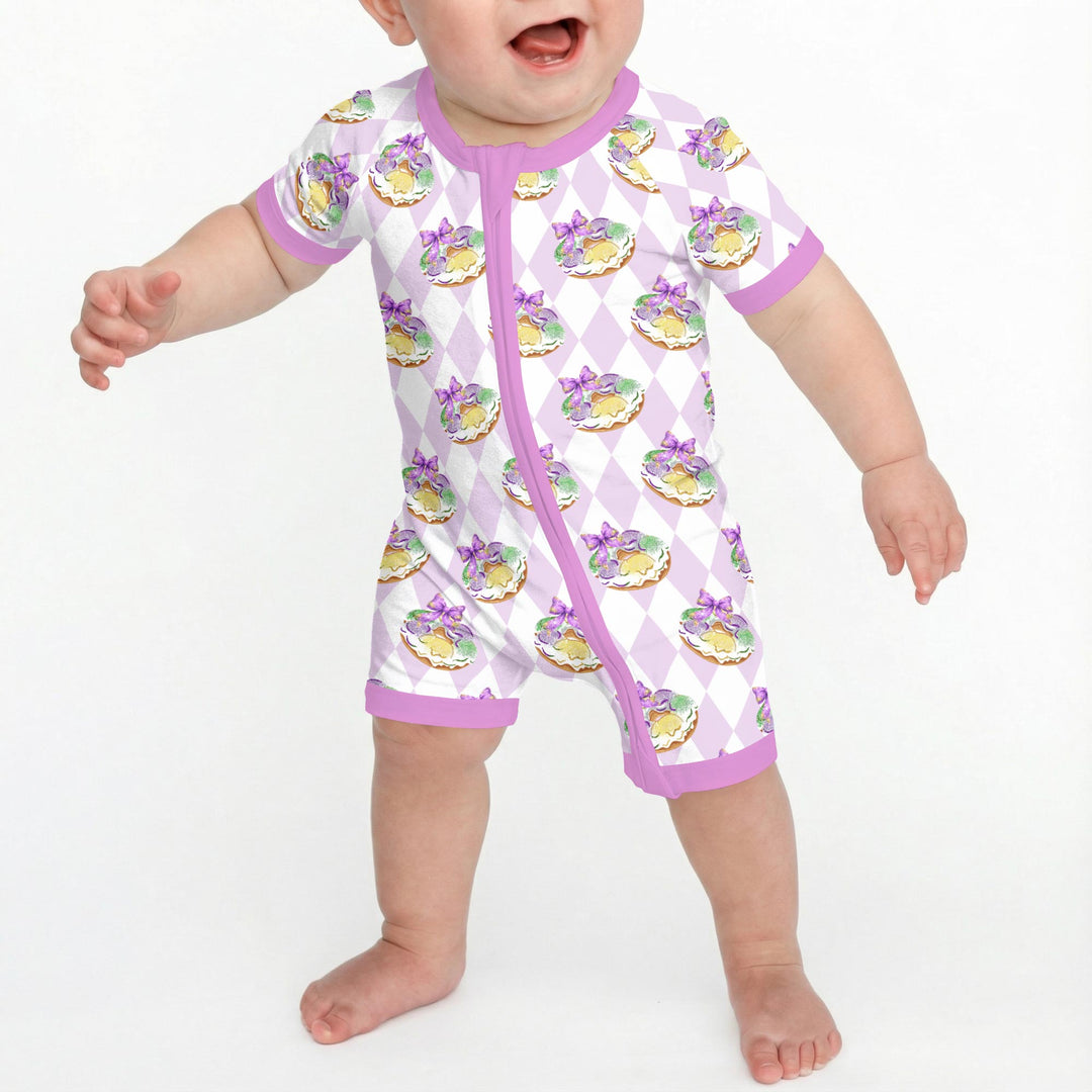 Mardi Gras Donut Shorty Zippy