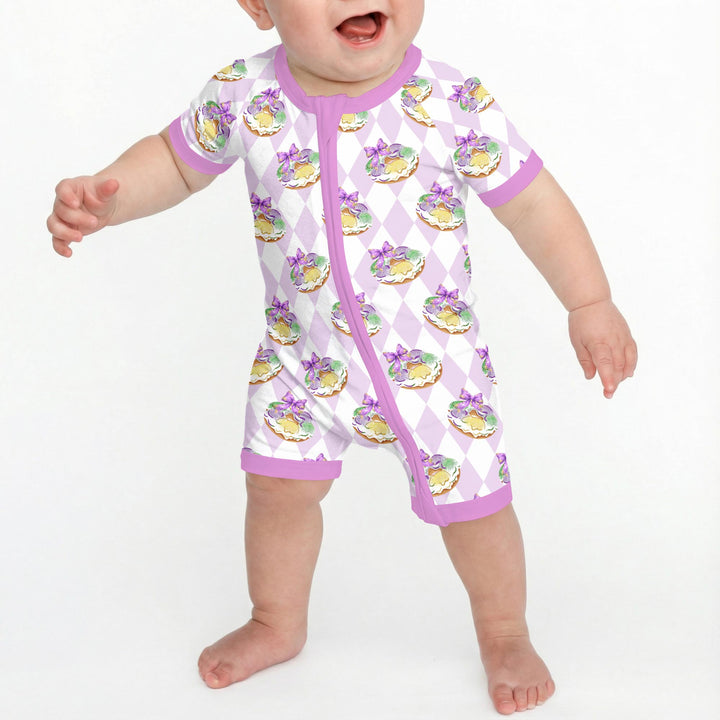 Mardi Gras Donut Shorty Zippy