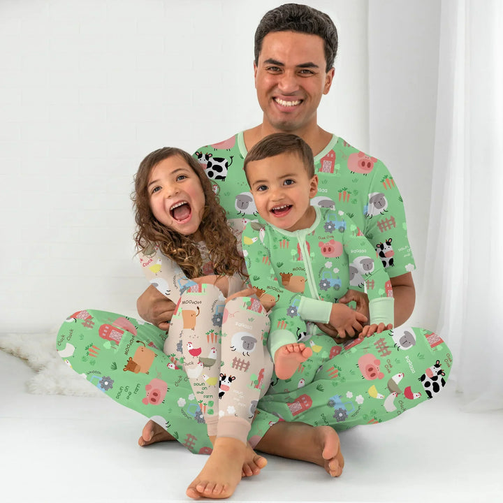 Farm Yard Men's Pajama Set