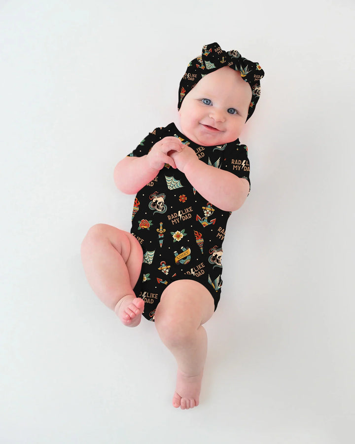 Rad Dad Society Daddy & Me Matching Bamboo Bodysuit
