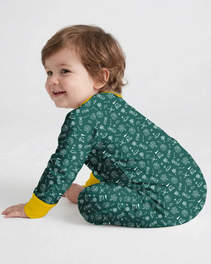 Embroidered Matching With Dad Golf Club Bamboo Convertible Zippy
