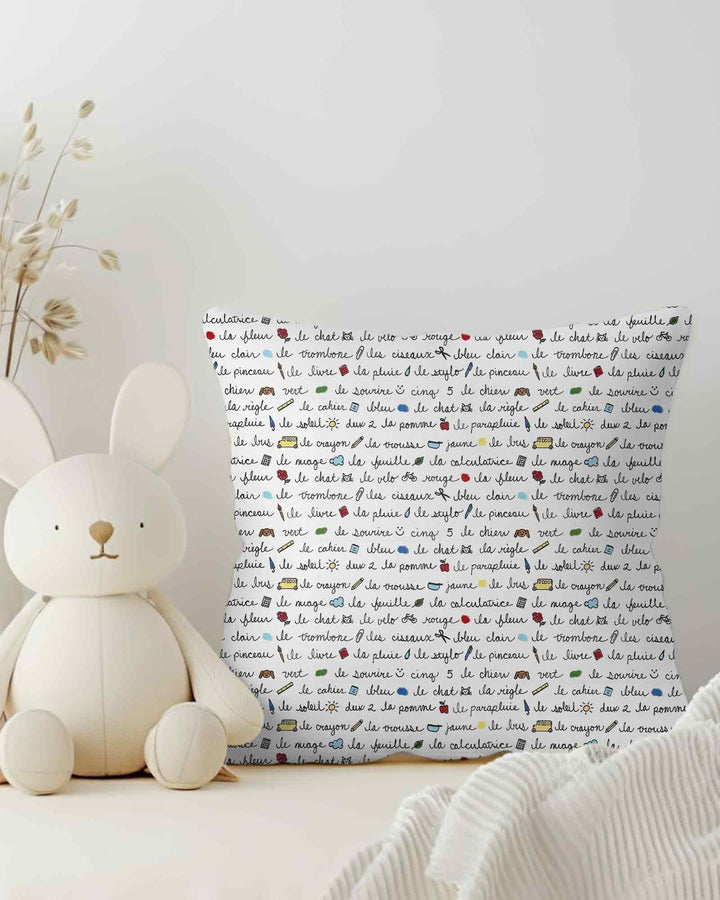 French Classroom Notes Bamboo Pillow Case
