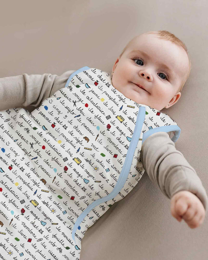 French Classroom Notes Bamboo Sleep Bag