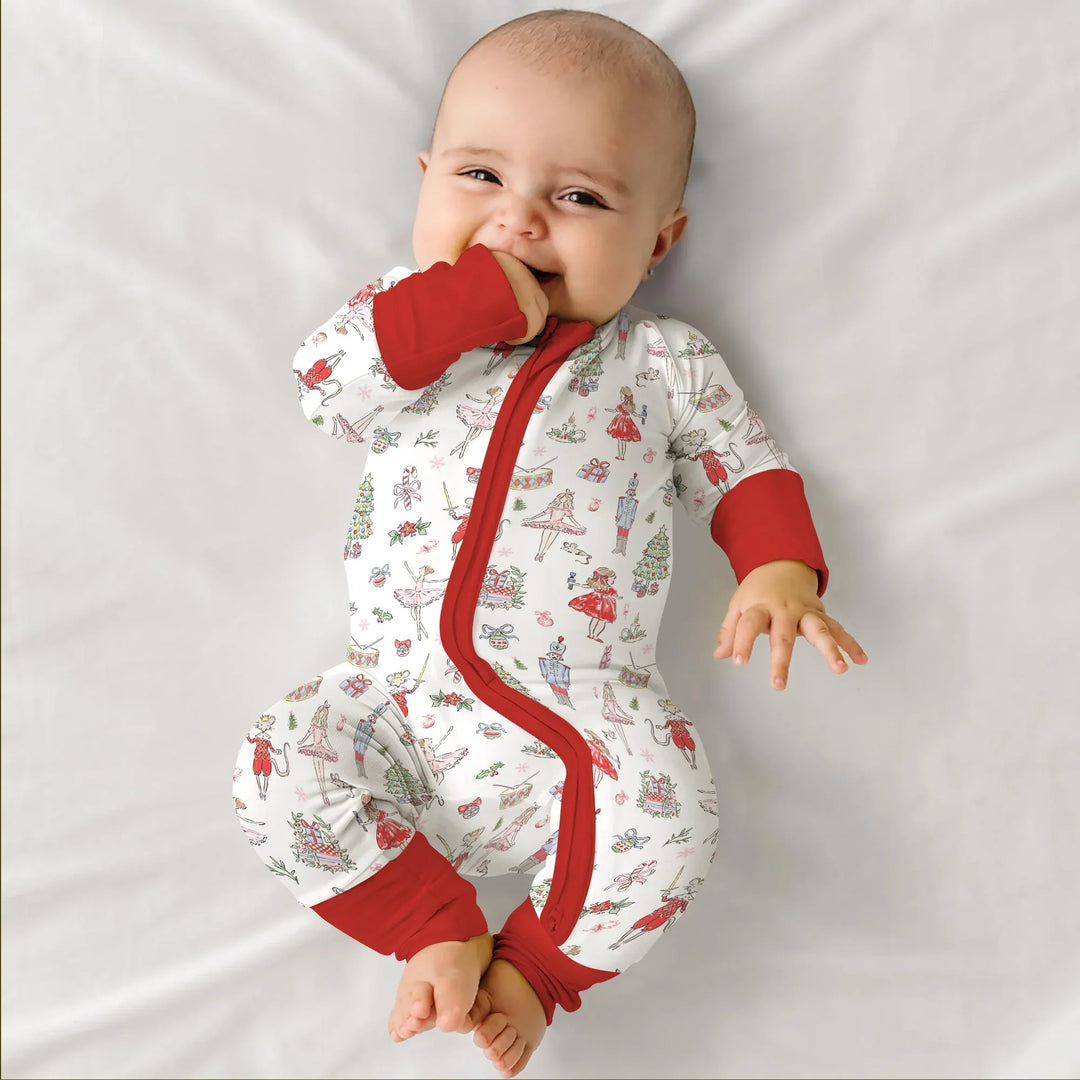 Sweet Nutcracker Holiday Matching Mom And Baby Convertible Zippy