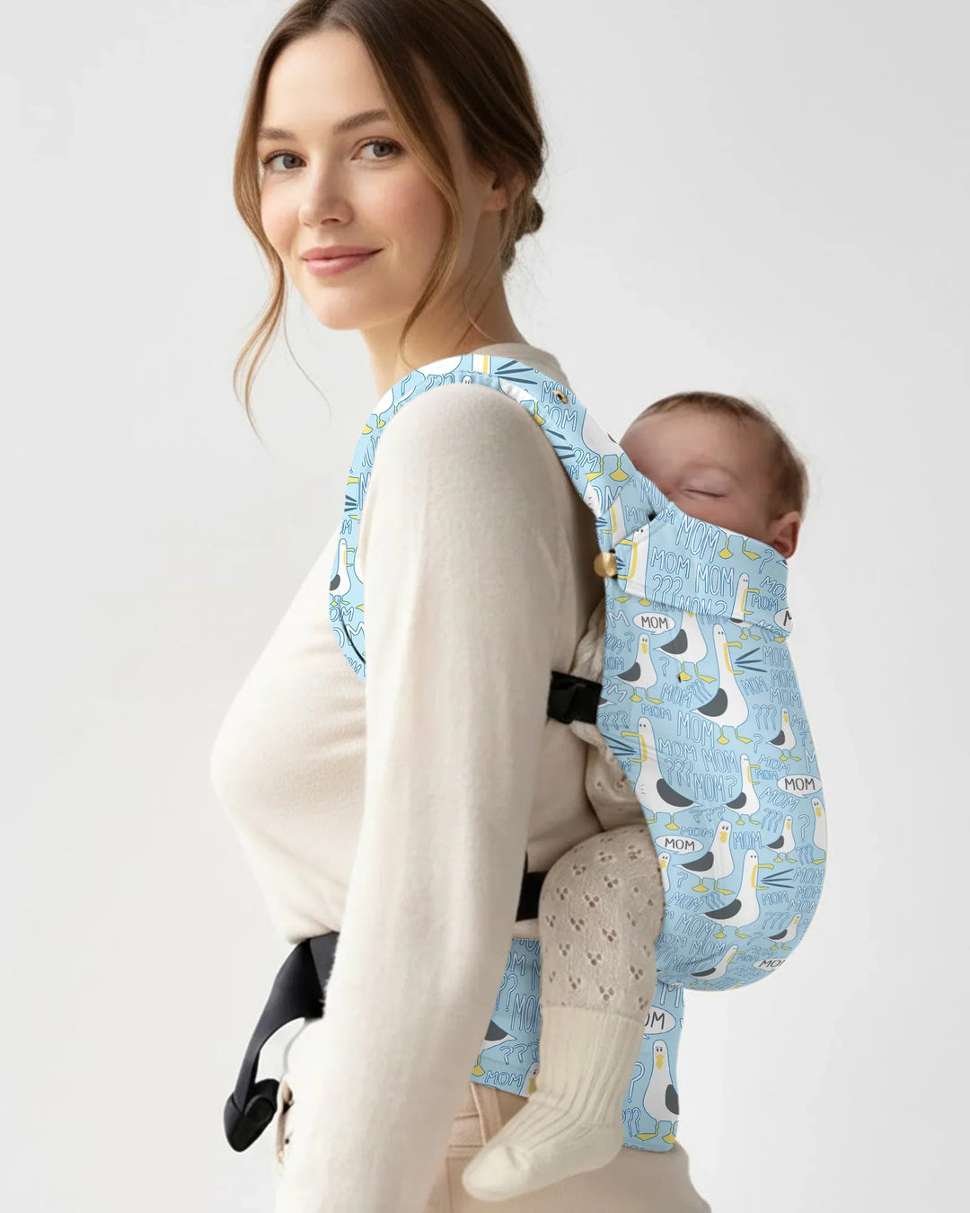 Funny Seagull MOM Baby Carrier