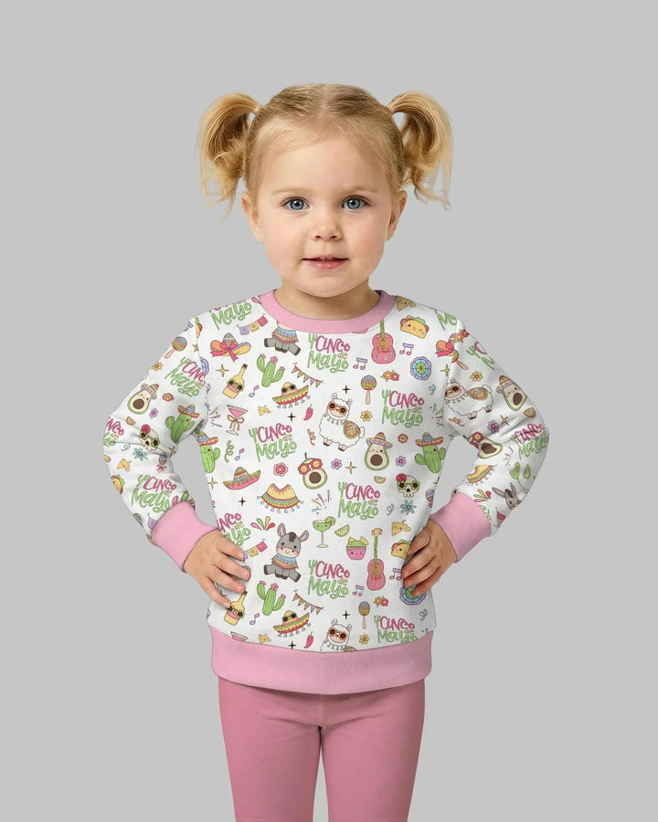 Cinco de Mayo Fiesta Bambus-Rundhals-Sweatshirt