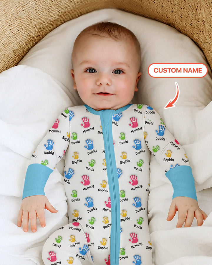 Gerippte Babykleidung mit individuellem Foto - Weich &amp; Skizzenhaft