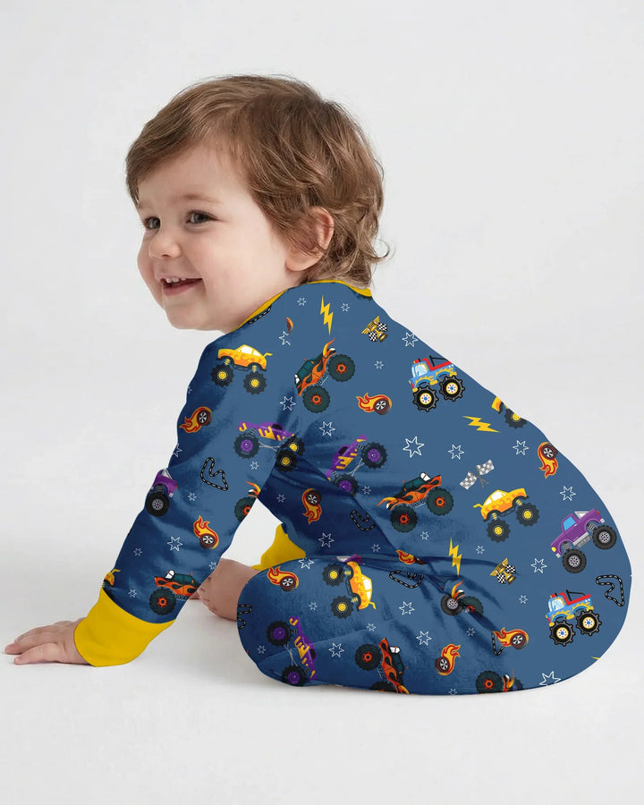 Gerippte Babykleidung mit individuellem Foto - Weich &amp; Skizzenhaft