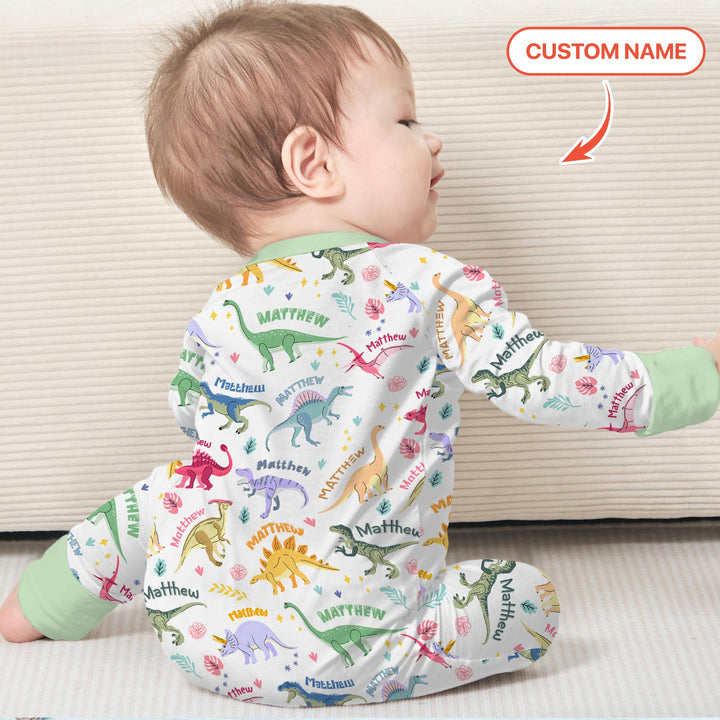 Dino Roar Custom Name Convertible Zippy