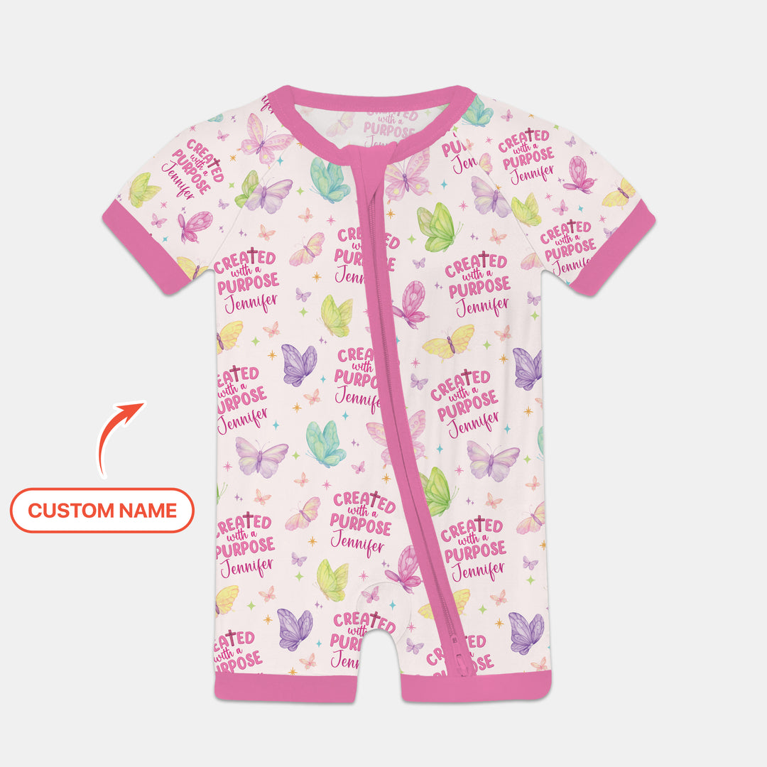 Created With A Purpose Custom Name Shorty Zippy