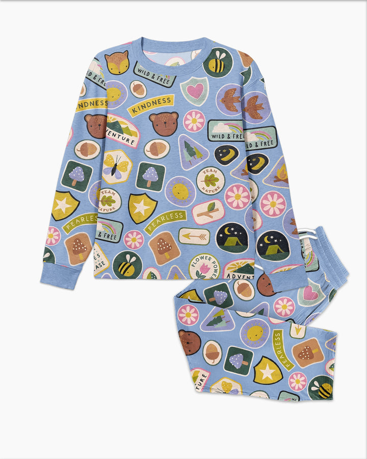 Little Explorer Bamboo Men's Pajama Set