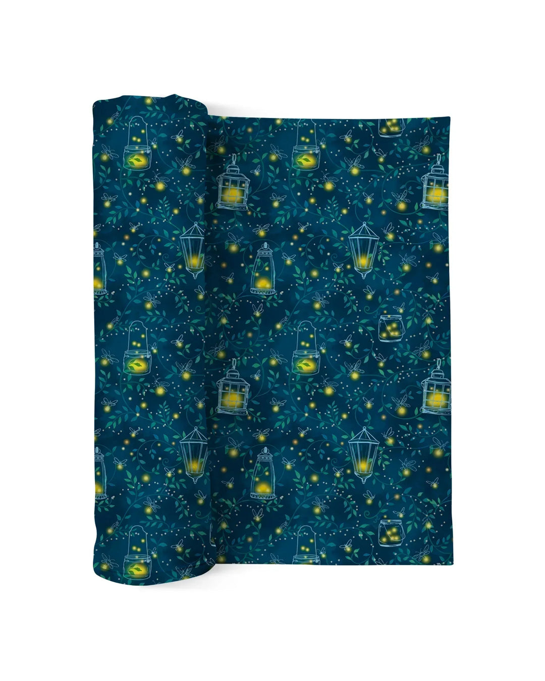 Firefly Evening Forest swaddle blanket