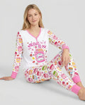 Preppy Summer Jesus Is My Jam Bamboo Women Pajama Set