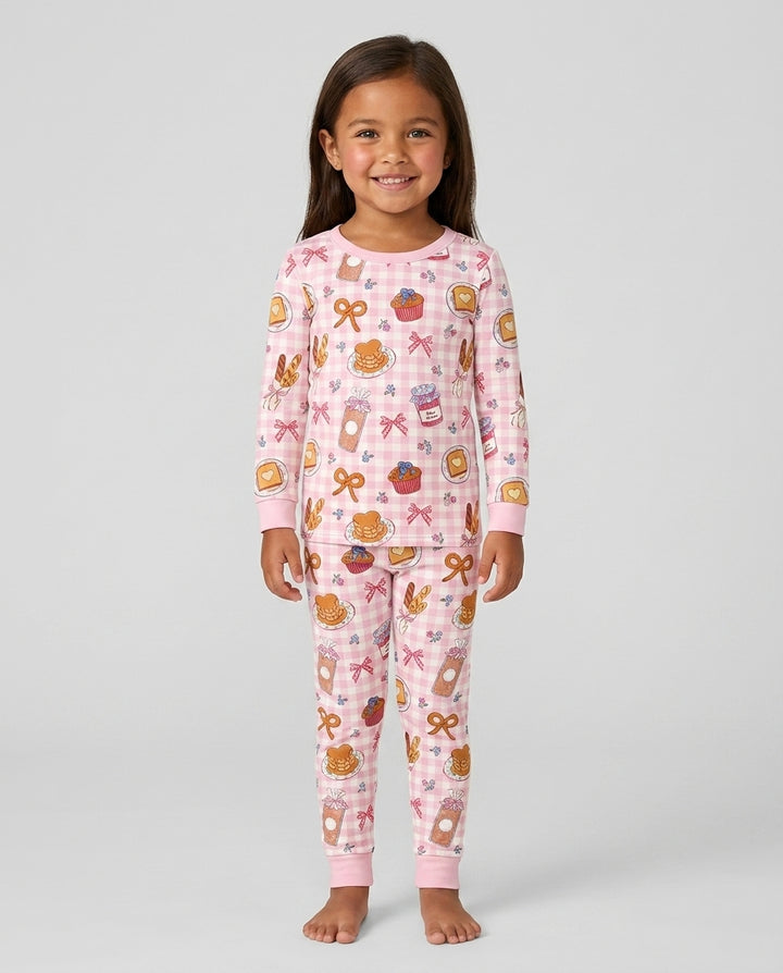 Cottage Pinic Bamboo Two Piece Long Sleeve Pajama Set