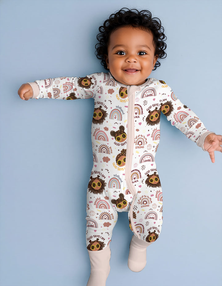 Afro African American Girl Convertible Zippy