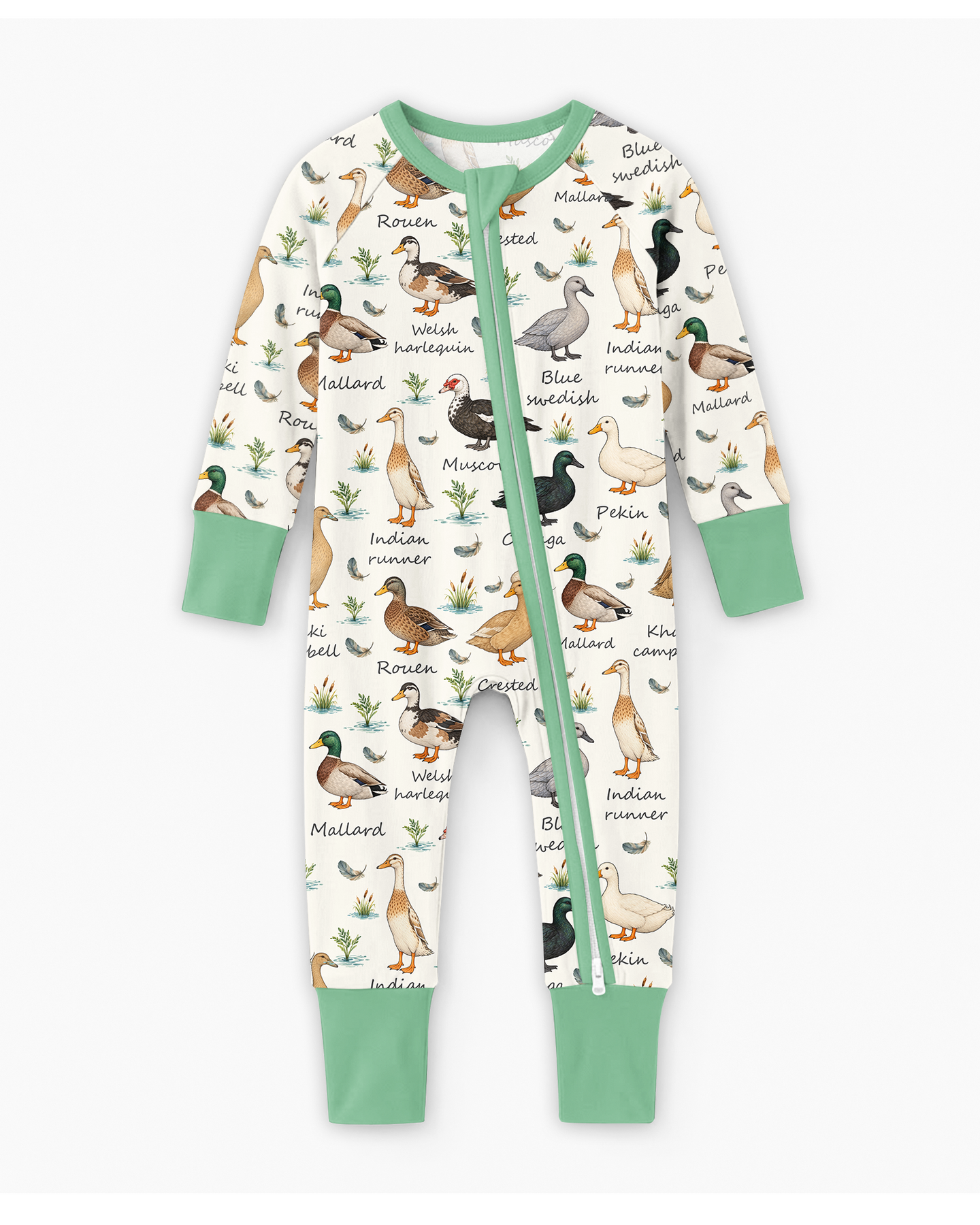 Knote Icon Farm Duck Species Bamboo Convertible Zippy – Zumbamboo