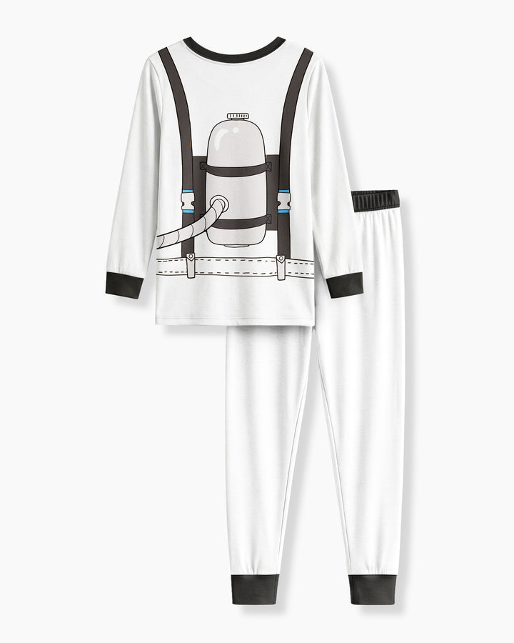 Future Astronaut Bamboo Two Piece Long Sleeve Pajama Set
