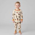 Vintage Halloween Bamboo Two Piece Long Sleeve Pajama Set