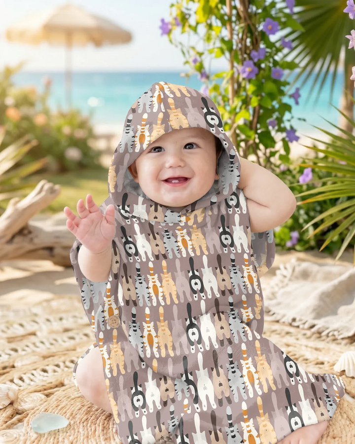 Cheeky Tails Bamboo Swim Poncho