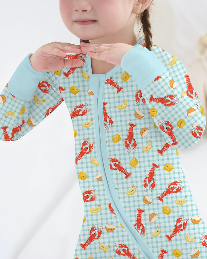 Preppy Crawfish Season Bamboo Convertible Zippy