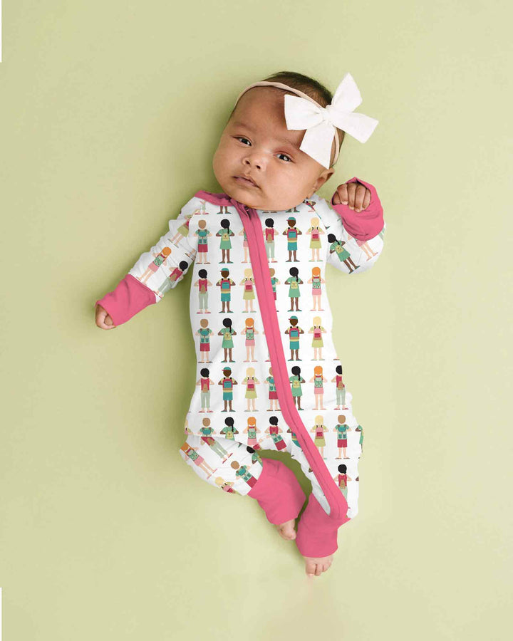 Little Friends Everywhere  Bamboo Convertible Zippy