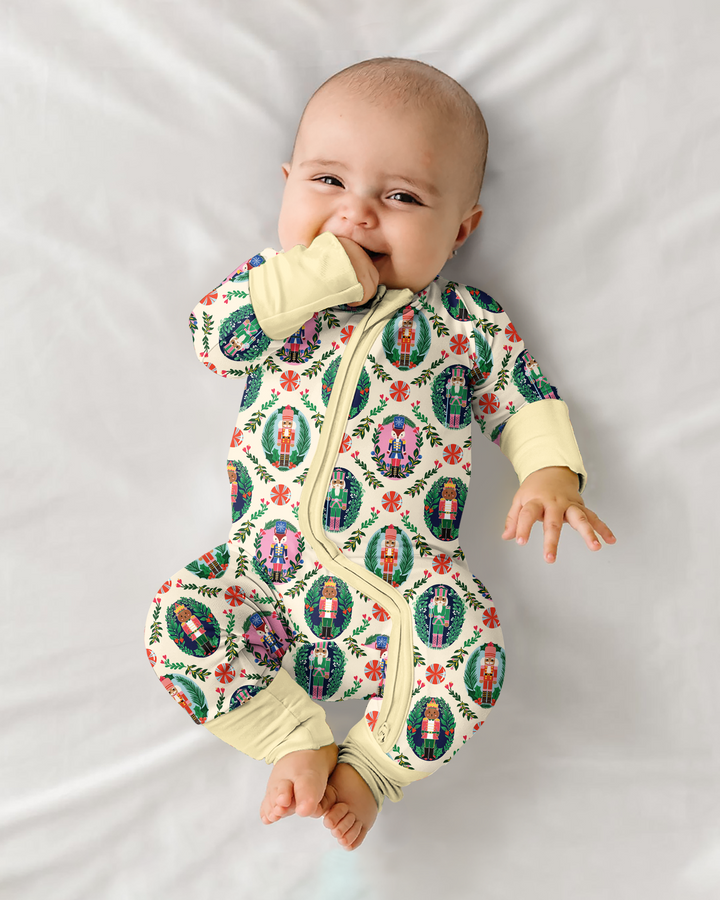 Whimsical Nutcracker Bamboo Convertible Zippy