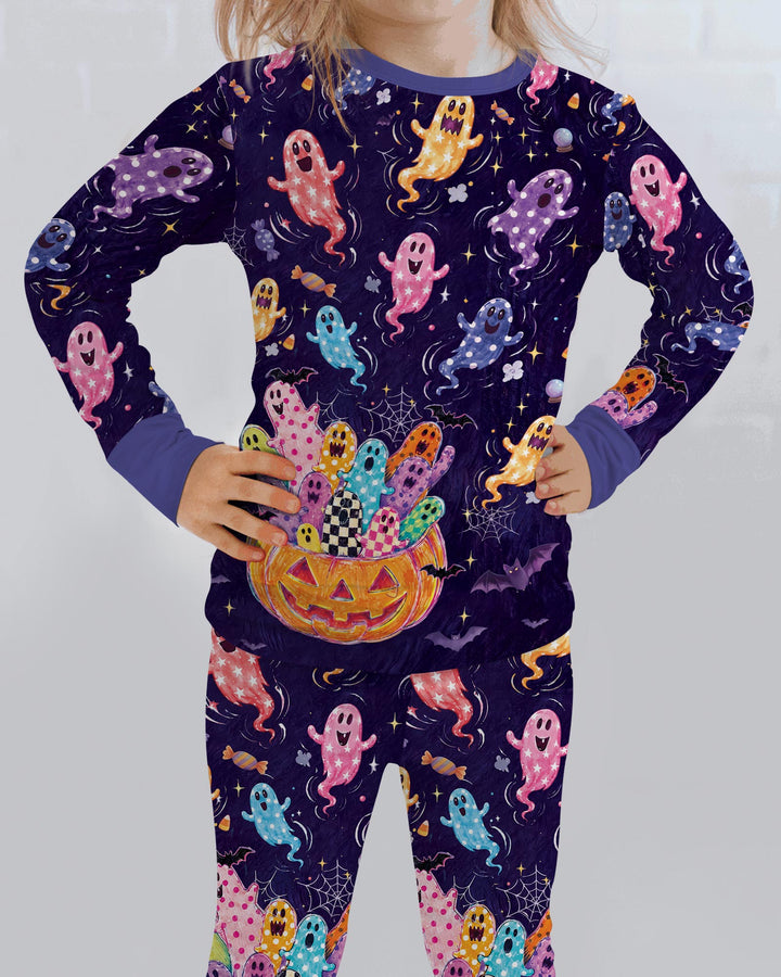 Stay Spooky Bamboo Two Piece Long Sleeve Pajama Set