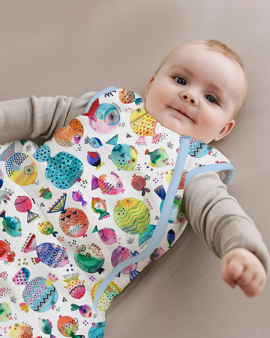 Rainbow Reef Fish Bamboo Sleep Bag